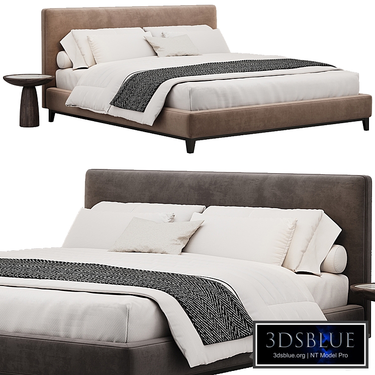 Andersen Double Bed By Minotti
