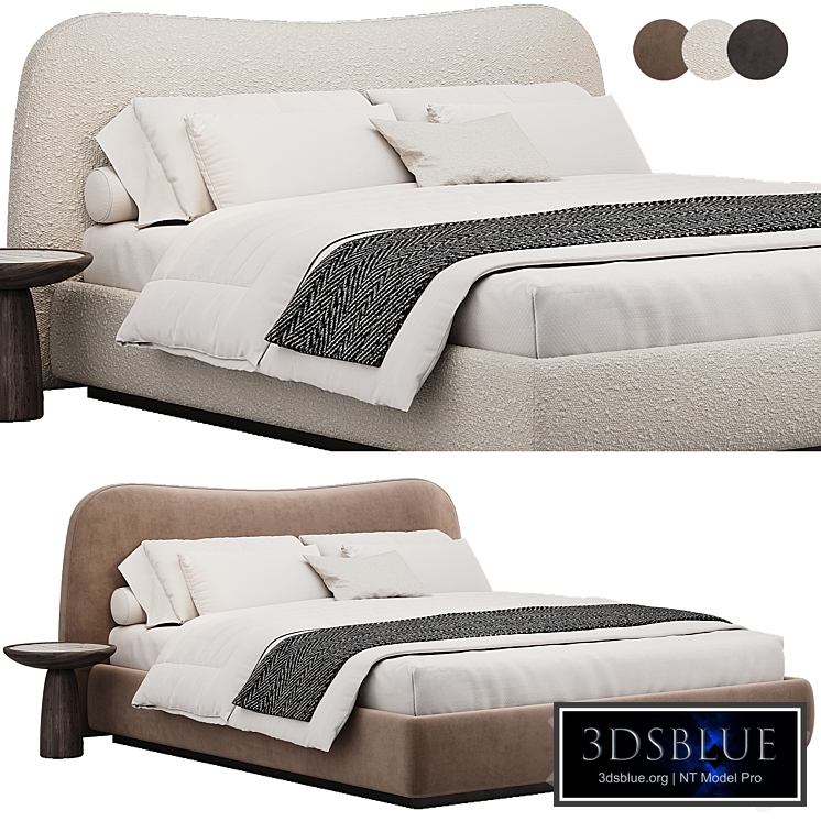 Aurore Double 180 bed by Bed
