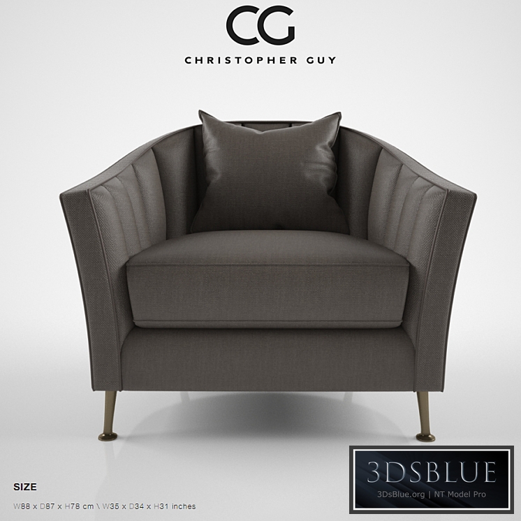 Christopher Guy Alexandrine armchair