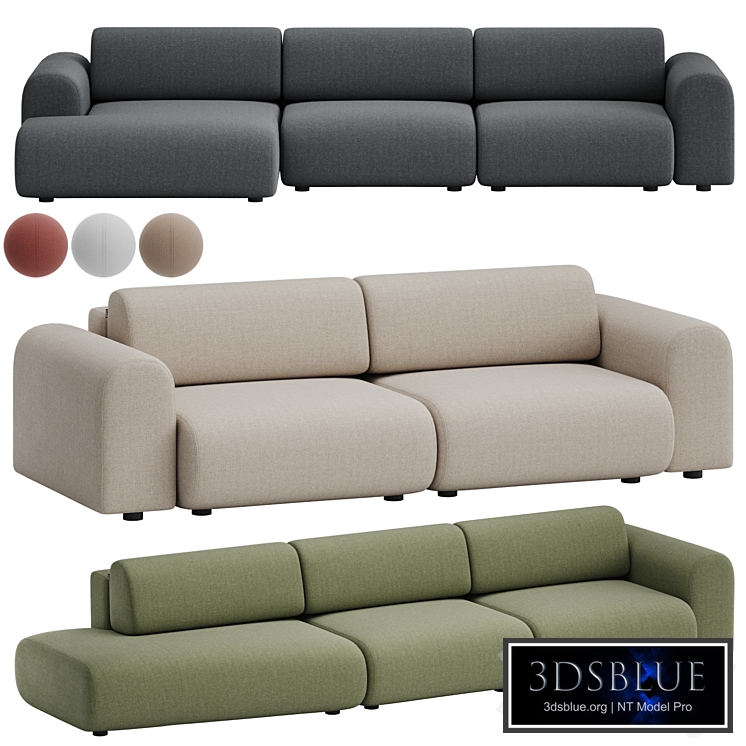 Modular sofa Mail-1-2-3