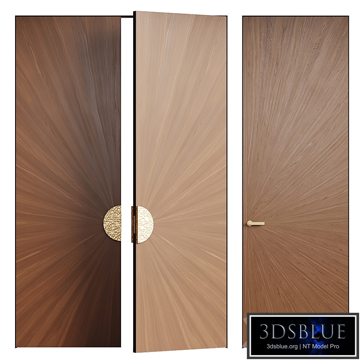 Rift volhovec concealed door - Interior door 272 - double - single