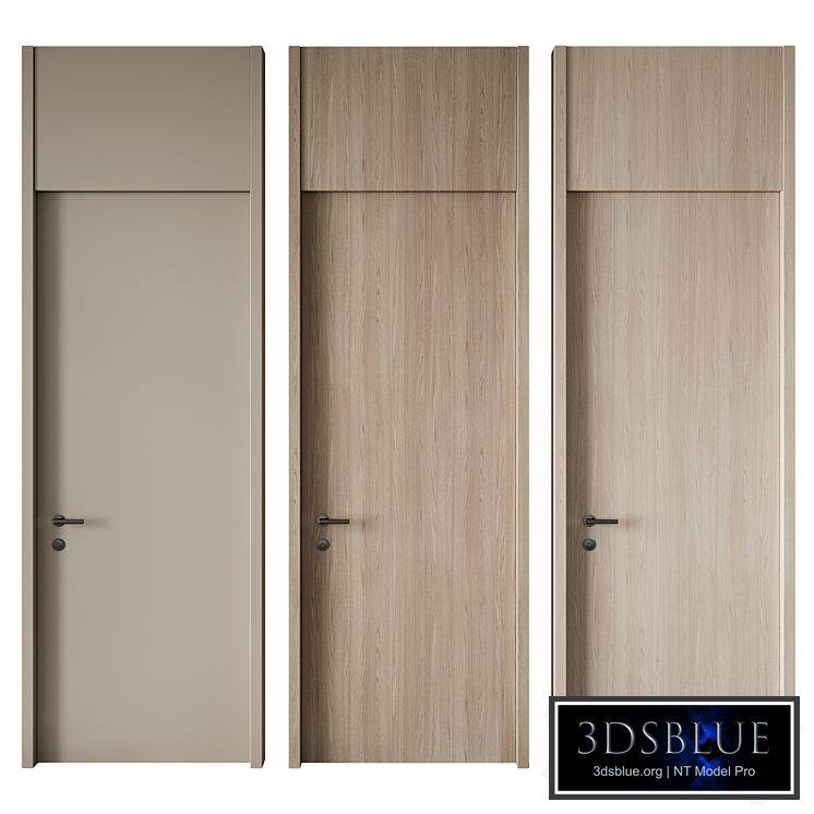 Modern single door 03