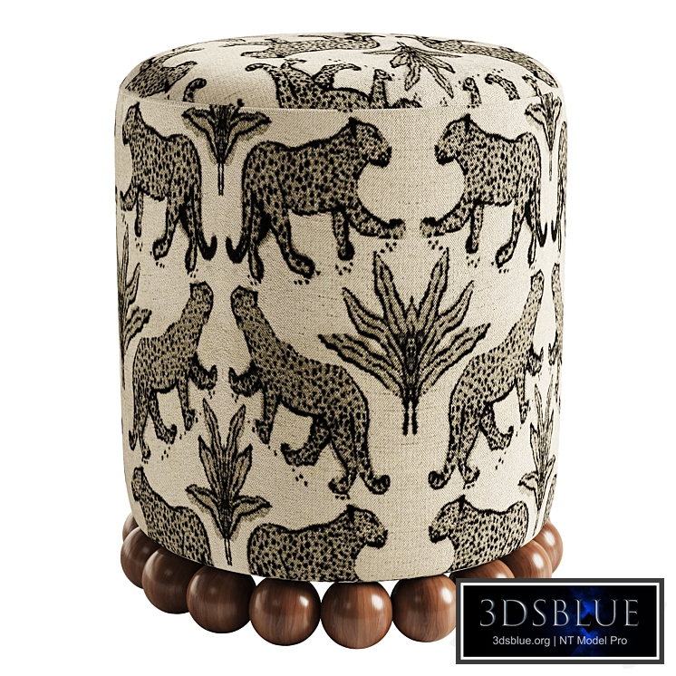 Pouf Ella from Candelabra Home