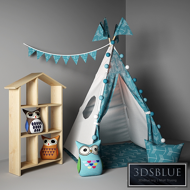 Children&#39;s House wigwam &quot;Arrows&quot;