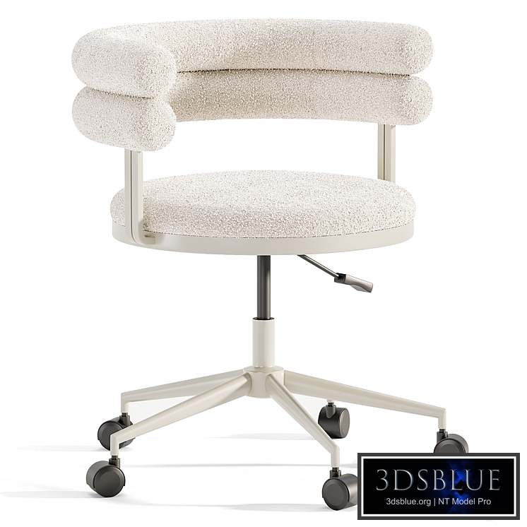 Office Chair Ponty Light Gray Gray Legs