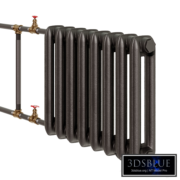 Soviet cast iron radiator.