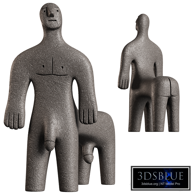 Sculpture_01 - Centaur conundrum by Peter Lubach