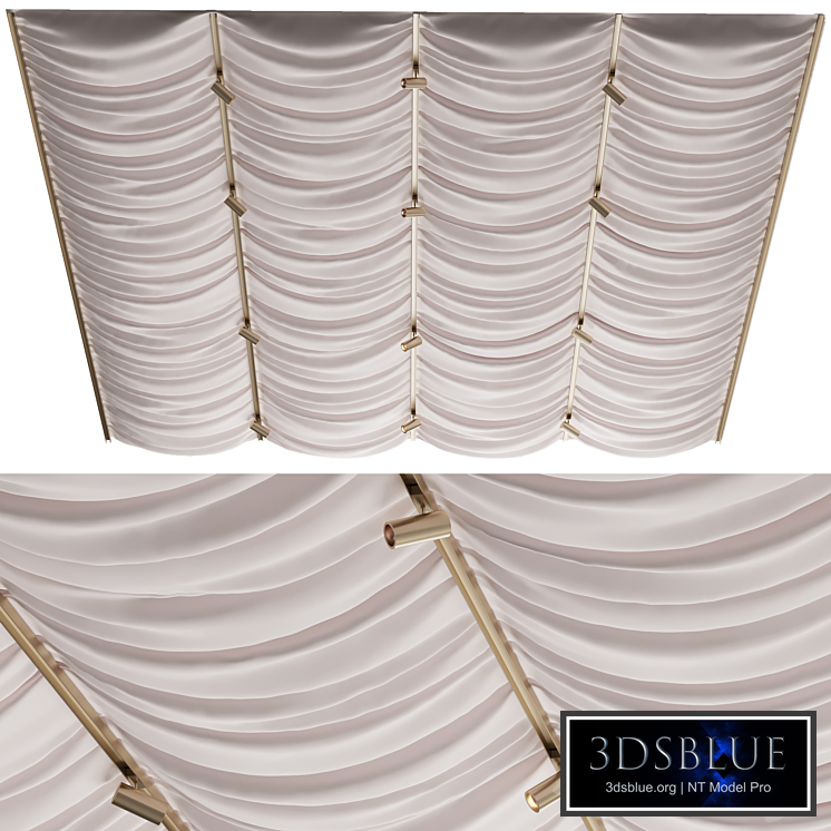 Fabric ceiling 14