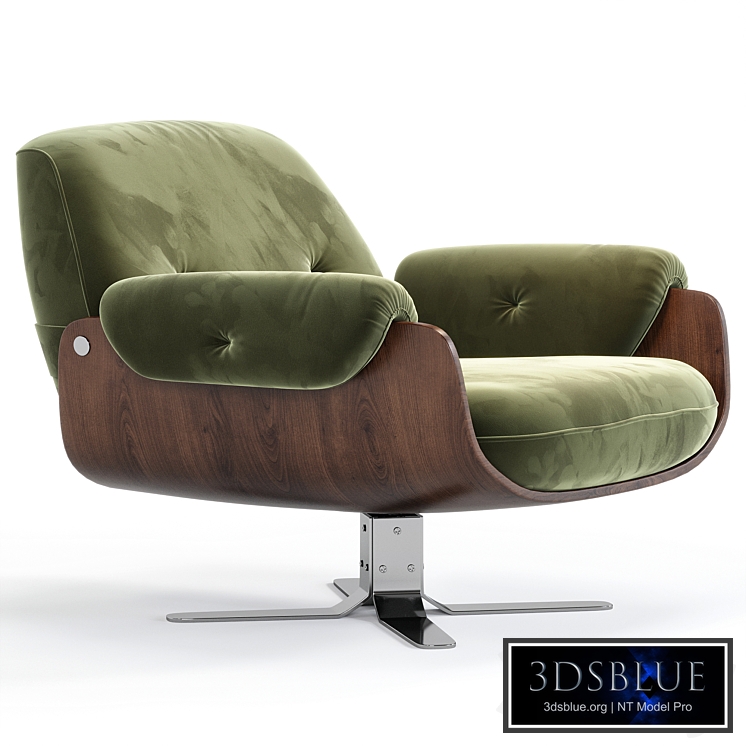 Laurel Armchair By Minotti