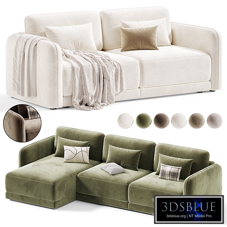 Marley sofa folding corner