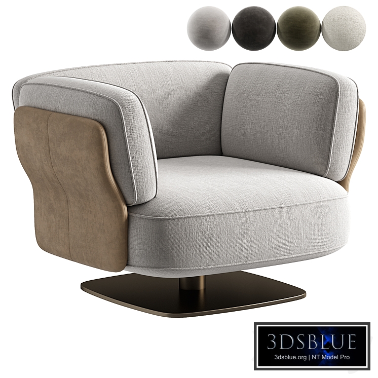 Saki Armchair by Minotti