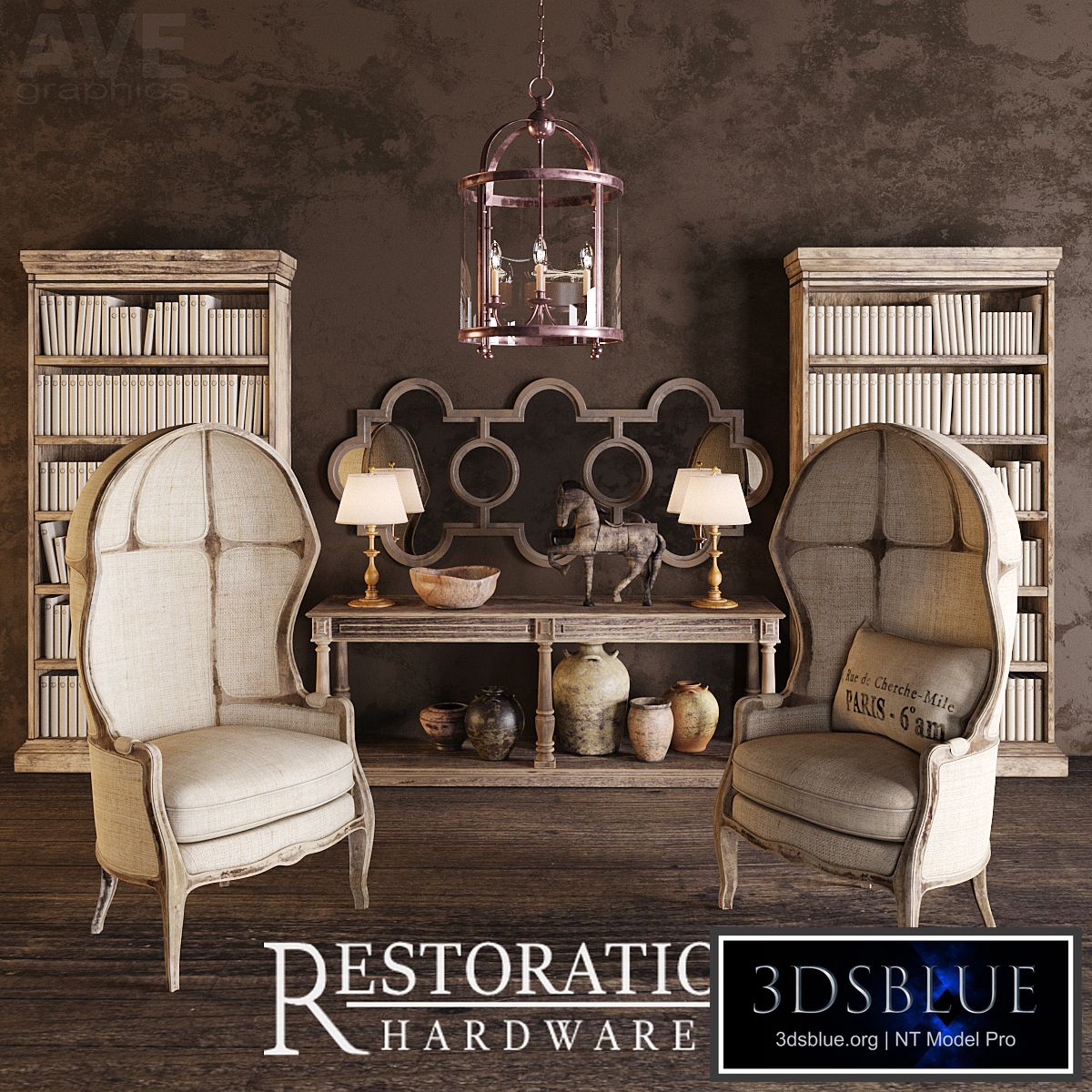 AVE Restoration Hardware set RH