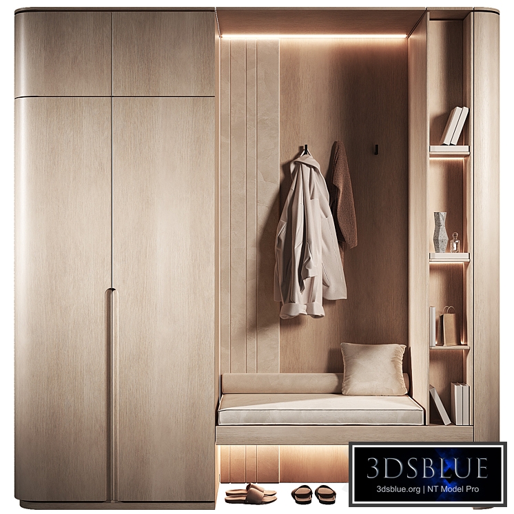 Furniture set for the hallway 4. Modular modern composition