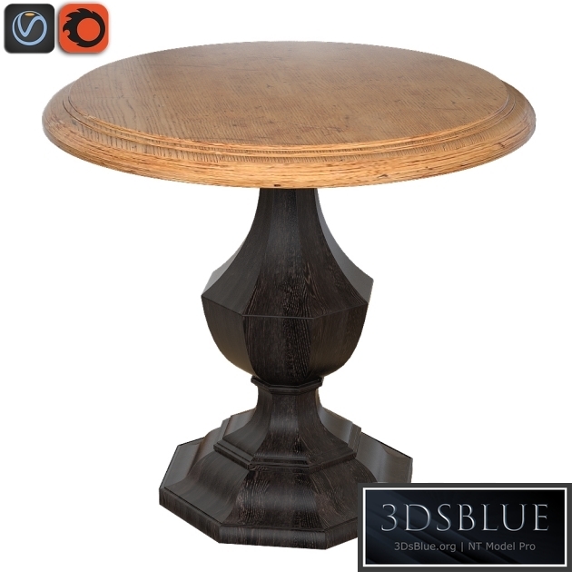 Hooker Furniture Sanctuary Wood Round Accent Table 5402-50001