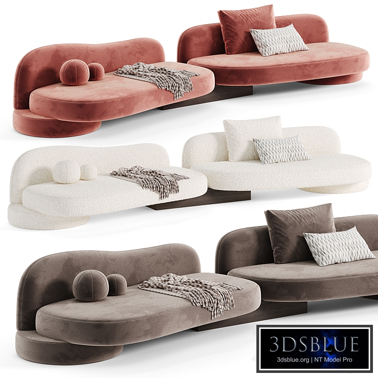 Model range of sofas modular modification