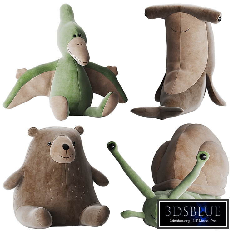 Plush toy set 06