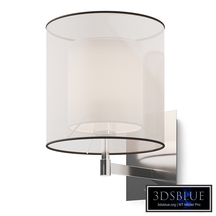Faro SABA Matt nickel wall lamp