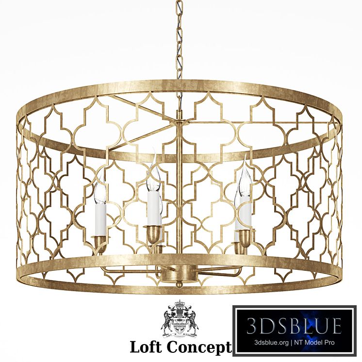 LOFT CONCEPT ROMEO FIVE LIGHT PENDANT LAMP