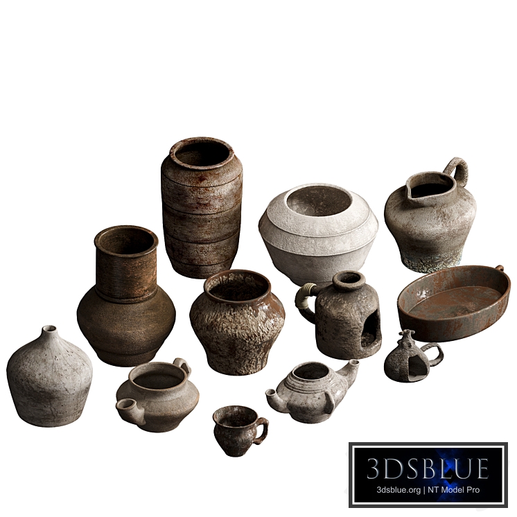 Collection of Ancient Russian tableware