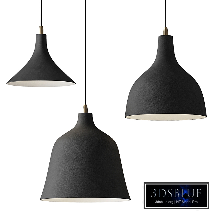 Karman T Black Pendant Lamp