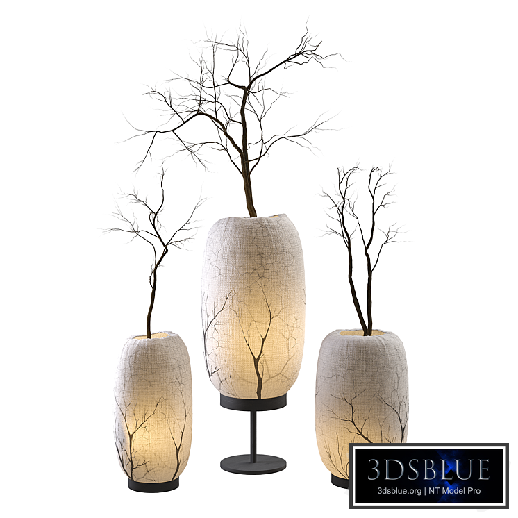 Japanese style decorative lamp