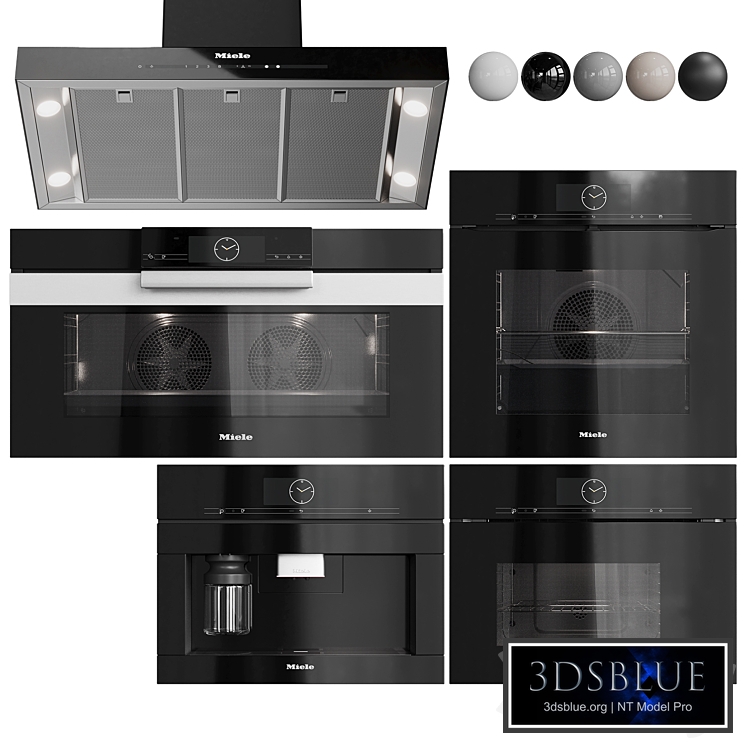 Miele 02 built-in kitchen appliances