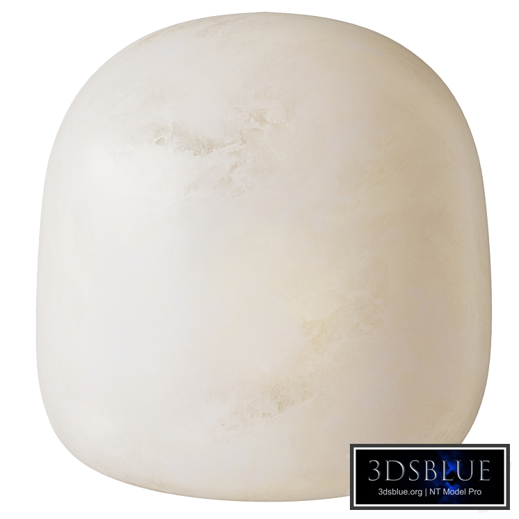 Zara Home Semi-Oval Alabaster Table Lamp