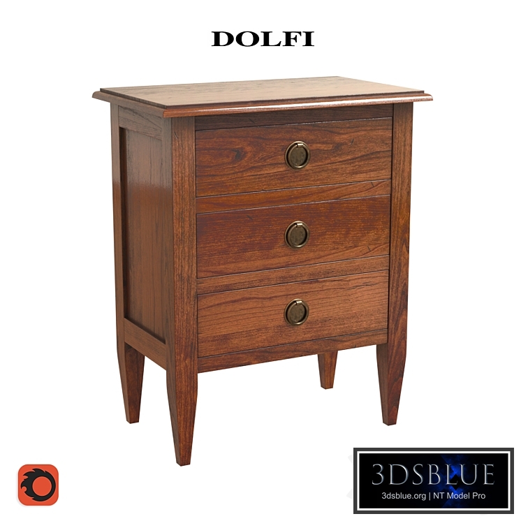 DOLFI Louis XVI bedside table