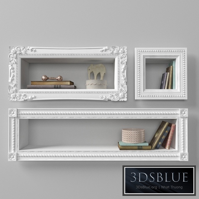 Shelves with decor from RHBaby &amp; Child