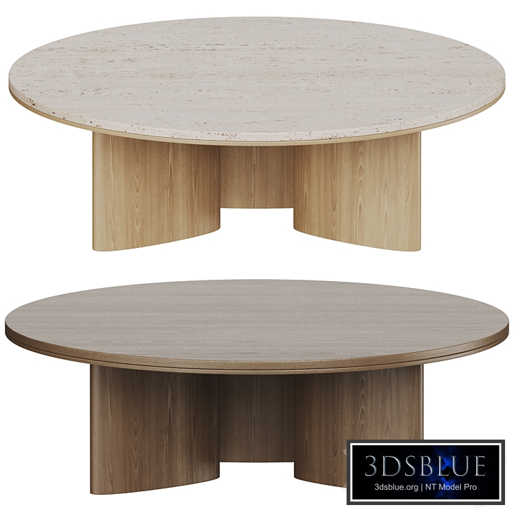 Round coffee table