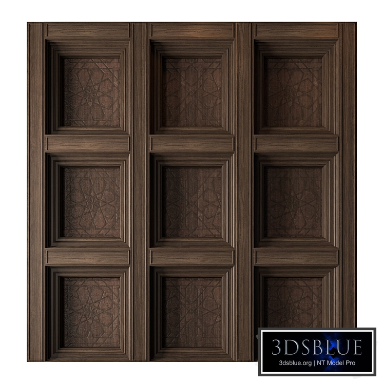 Carving Wood Ceiling - Wall Panel 15