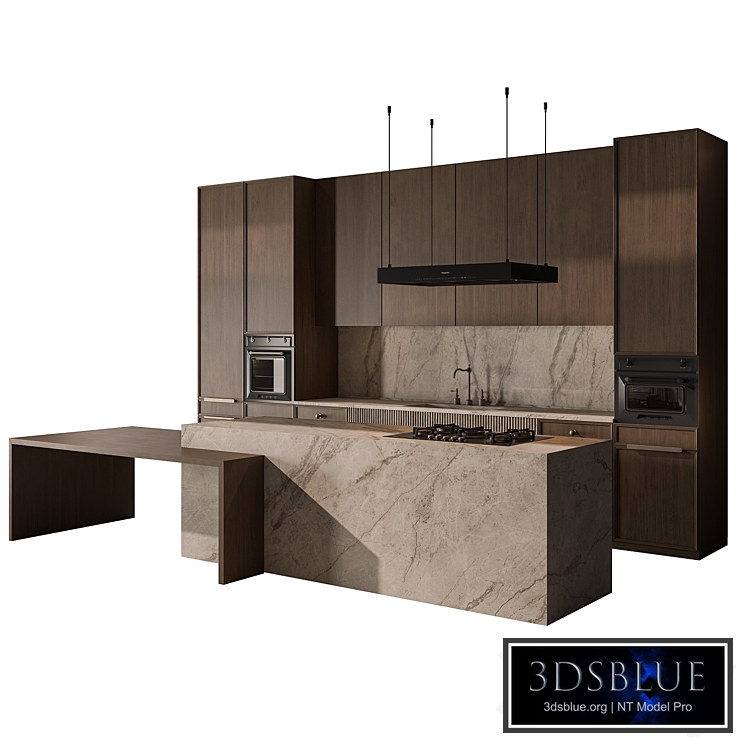 Kitchen Modern - Wood and Black 147