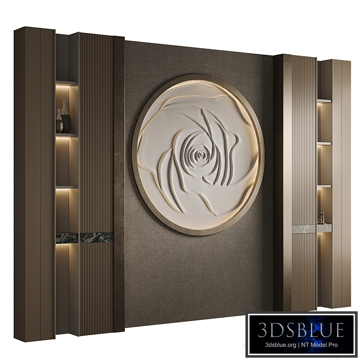 Panel 06 – “Rose Relief Elegance”