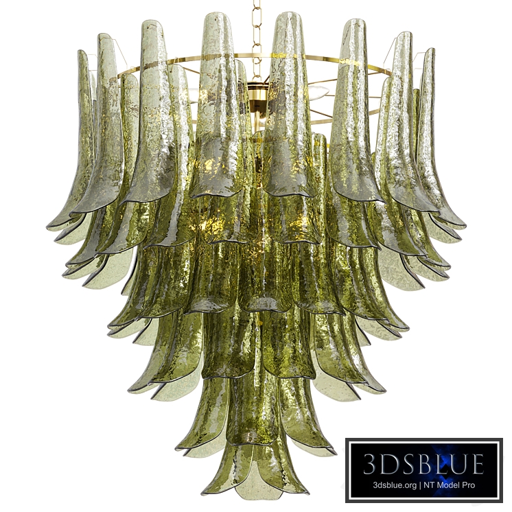 Lobby Green Chandelier by Lampatron
