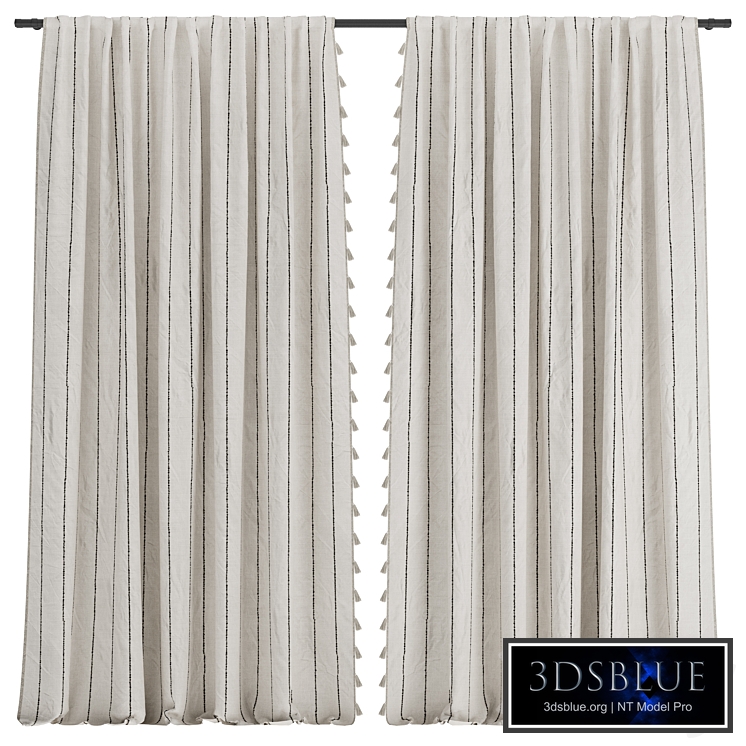 Curtain 10 / Curtains with tassels