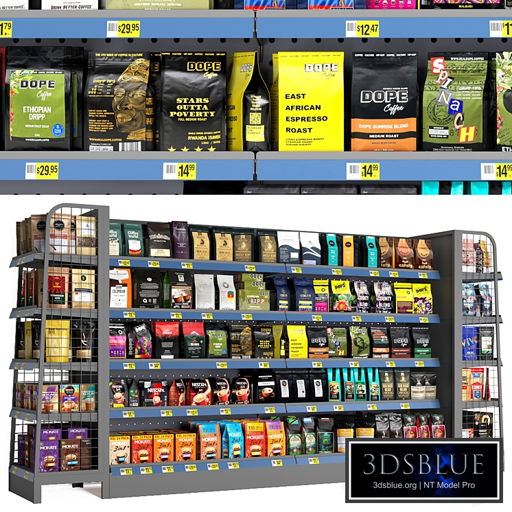 coffee shelves