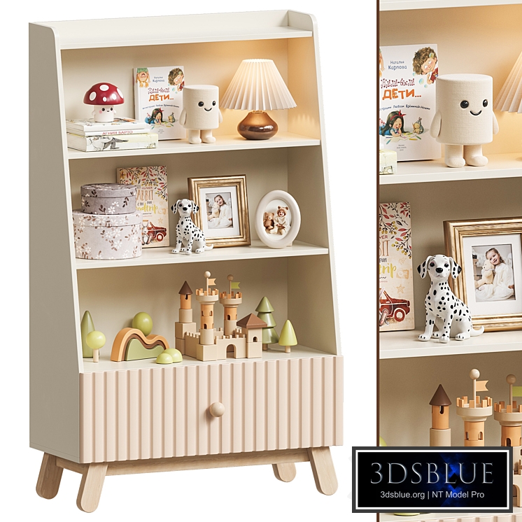 Finny-2 children's shelving Divan.ru