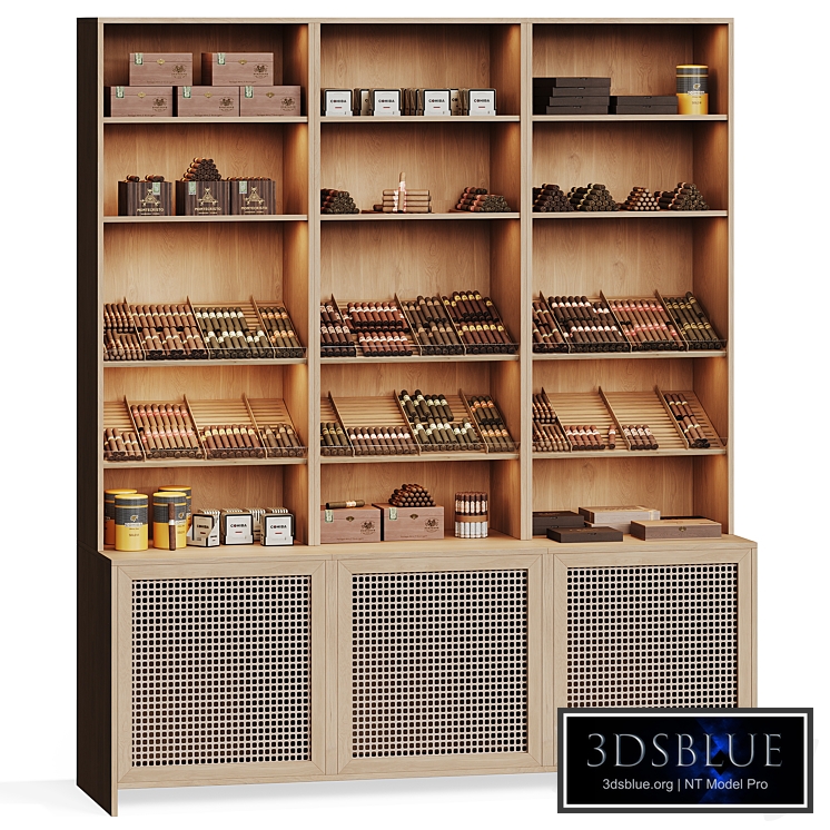 Cigar rack for home or store 02