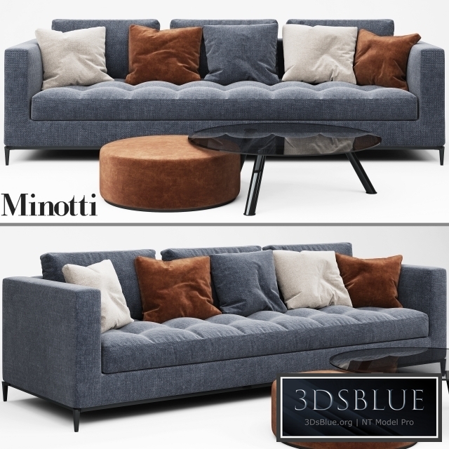 Minotti ANDERSEN QUILT Sofa