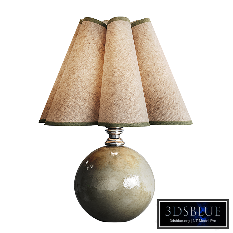 Duzy table lamp with shade