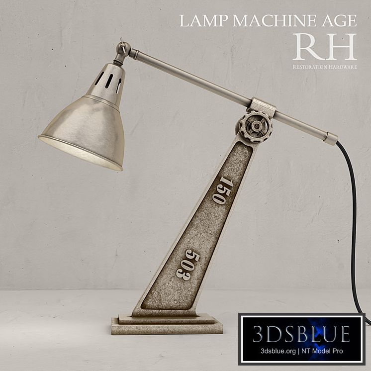 Restoration Hardware Machine Age Task Lamp