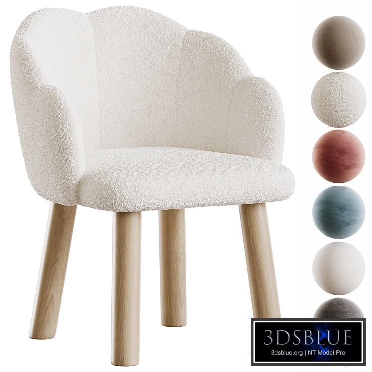 Wooden Soft Baby Sofa Kids Chair