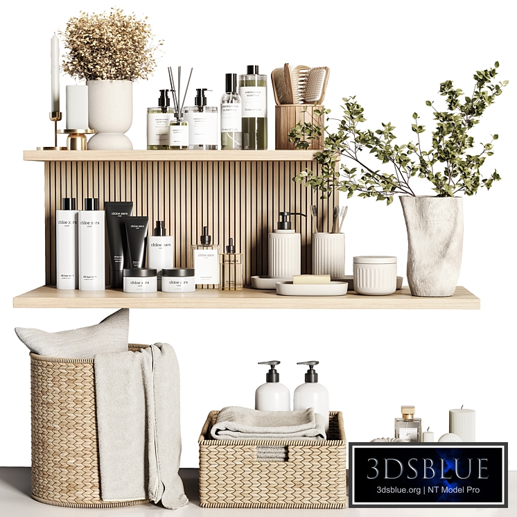 Bathroom accessories set 013