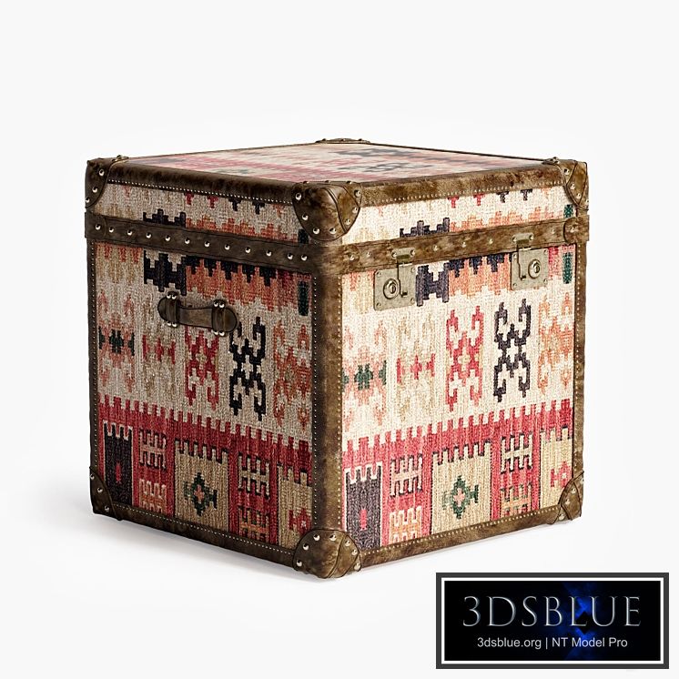 Kilim Cube Chest