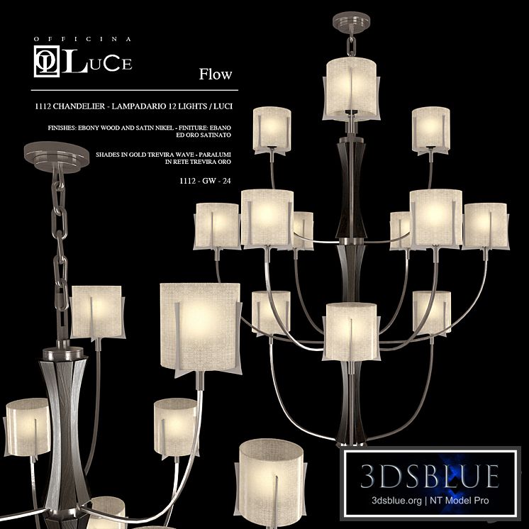 Officina-Luce Flow 1112-GW-24