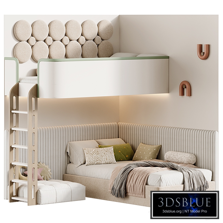 Children bunk bed Kids room