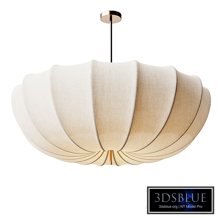 Traditional Japanese Round Chandelier