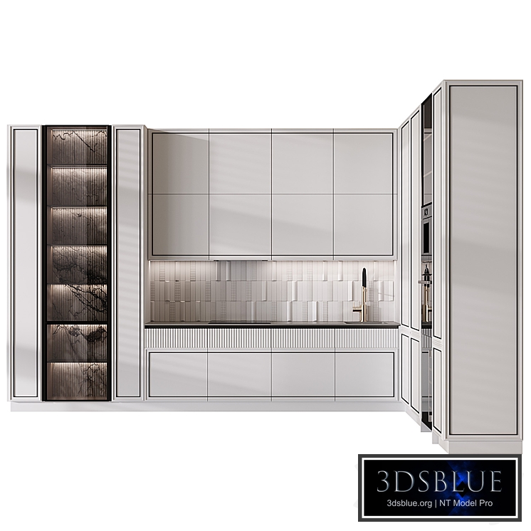 Neoclassical style kitchen 99