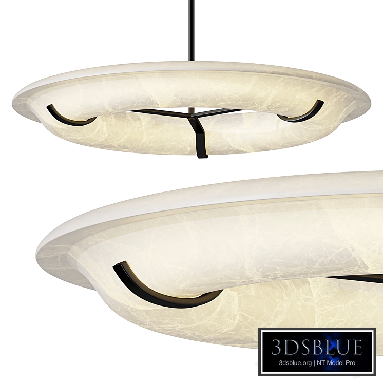 Carve Alabaster Pendant Light