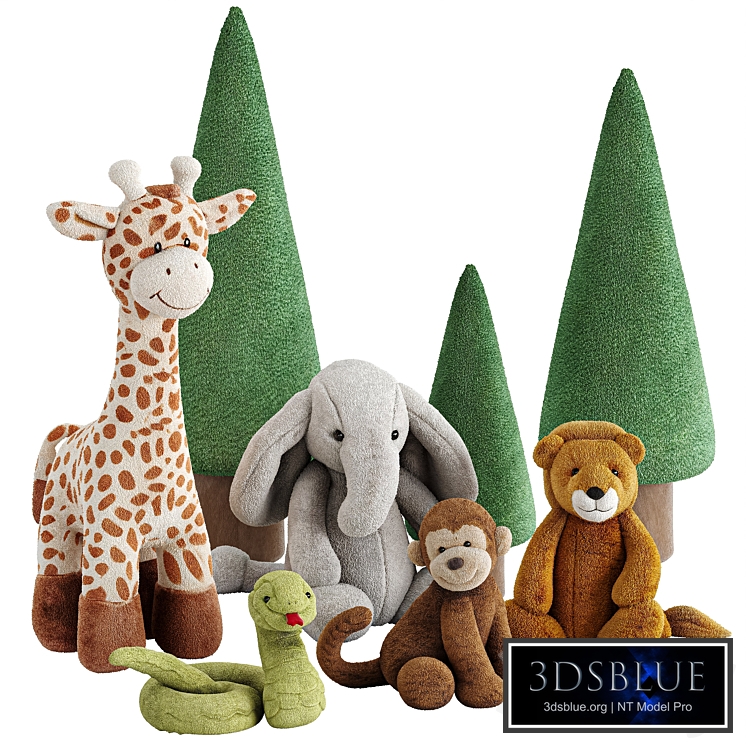 Plush Toys Set 42-Animal